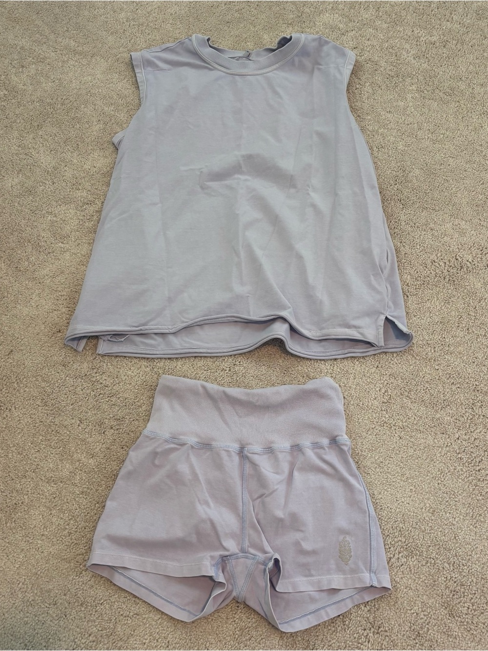 FP Movement by Free People Lavender Gray Active Shorts